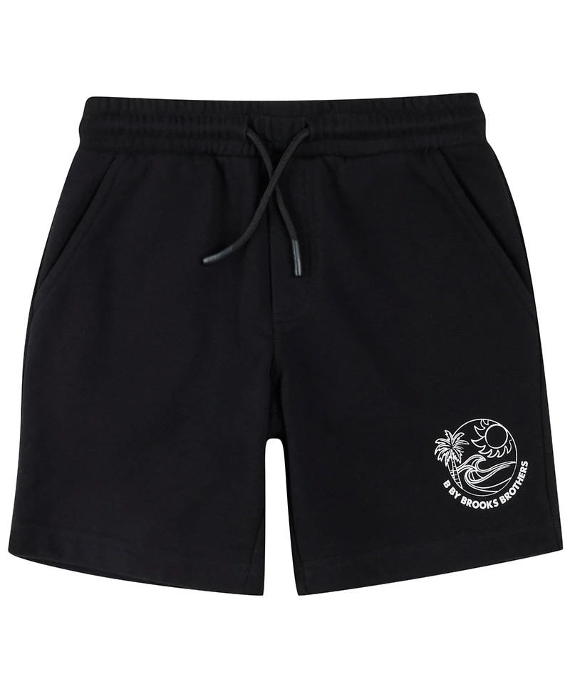 B By Brooks Brothers Big Boys French Terry Shorts