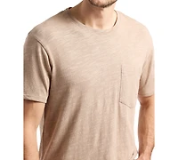 Buffalo David Bitton Men's Kander Slub Knit Crew Neck T-Shirt