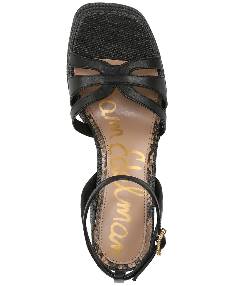 Sam Edelman Women's Reese Strappy Platform Sandals