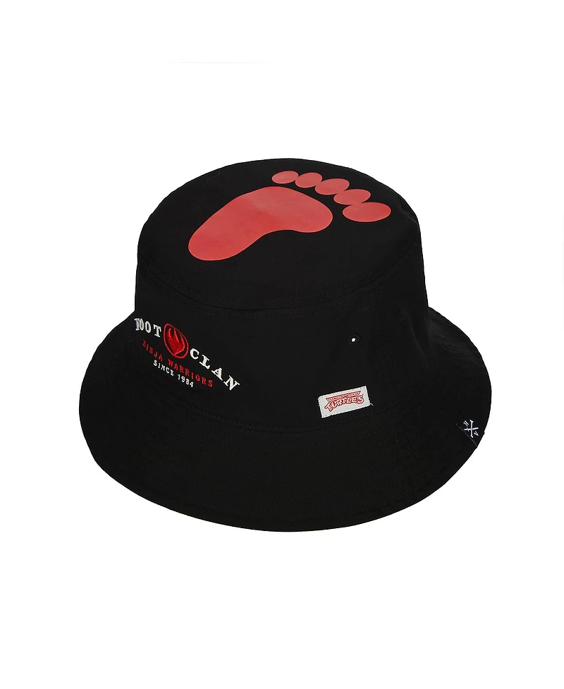 Star Trek Men's Teenage Mutant Ninja Turtles Foot Clan Black Bucket Hat