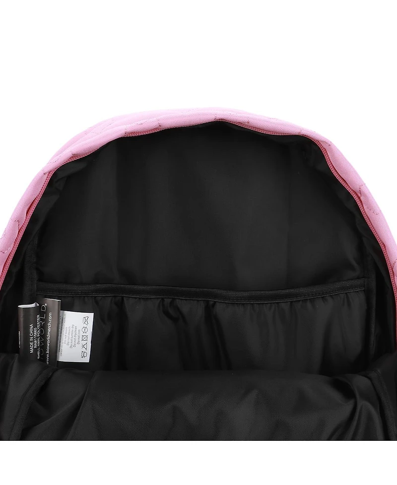 Super Mario Brothers Princess Peach 17" Quilted Backpack