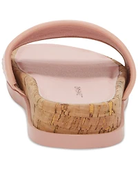 Lucky Brand Women's Dylina Cork Platform Slide Sandals