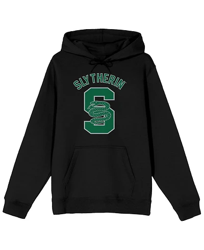 Harry Potter Big & Tall House of Slytherin Green S Black Graphic Hoodie-4XL