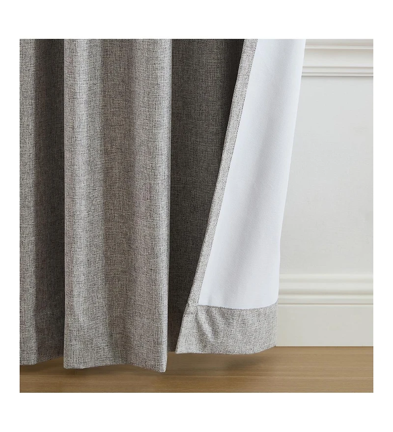 Elrene Home Fashions Solace Solid Max-Blackout Window Curtain Panel