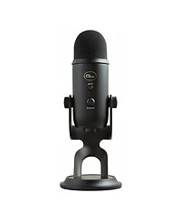 Blue Microphones Yeti Usb Microphone (Blackout) with Boom Arm & Mount Bundle