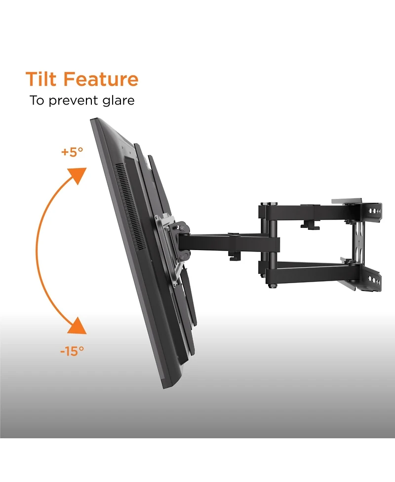 ProMounts Full Motion Tv Wall Mount for TVs 37"