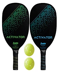 Franklin Sports Activator Pickleball Paddle and X-40 Pickleball Set