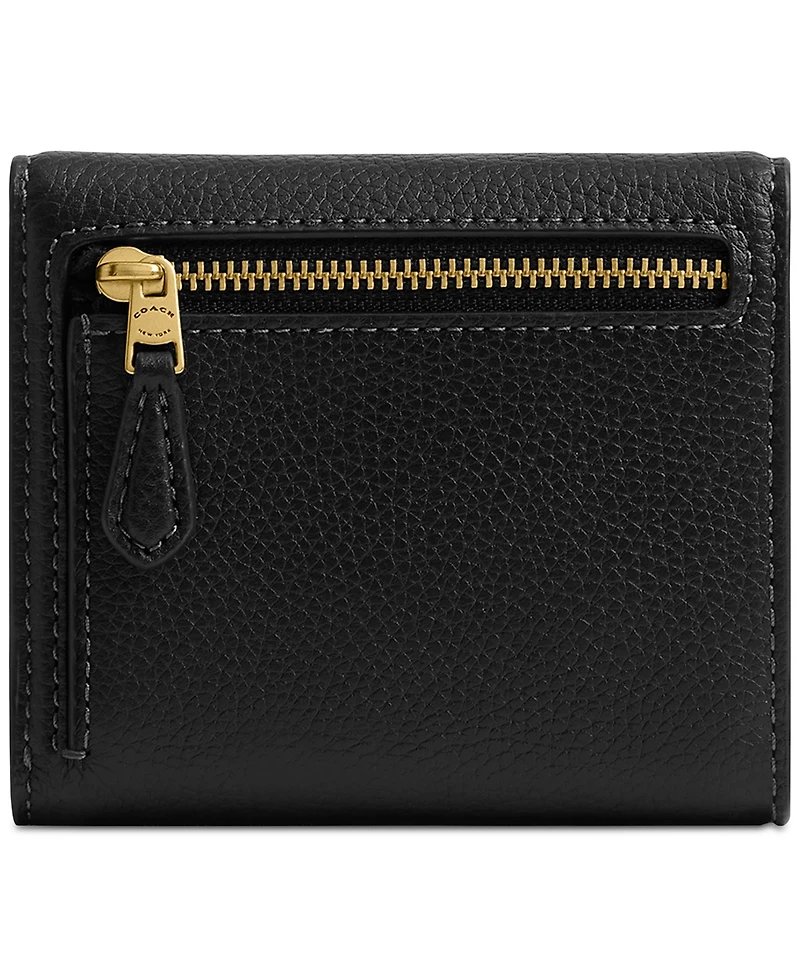 Coach Mila Small Leather Flap Wallet
