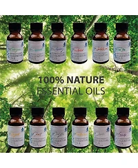 Pursonic 12 Pack of Aromatherapy Essential Oils