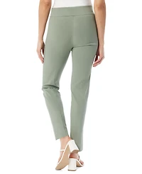 Gloria Vanderbilt Women's Tummy-Control Pull-On Slim Trousers, in Regular, Short & Long