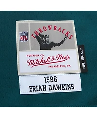 Men's Brian Dawkins Midnight Green Philadelphia Eagles 1996 Legacy Replica Jersey