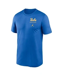 Jordan Men's Blue Ucla Bruins Primary Logo Legend Performance T-Shirt