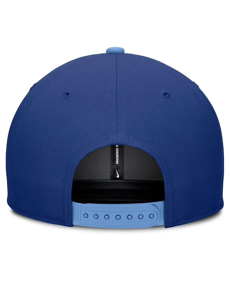 Nike Men's Royal/Light Blue Kansas City Royals Pro Performance Snapback Hat