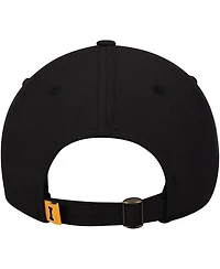 Men's Black Iowa Hawkeyes Primary Logo Staple Adjustable Hat