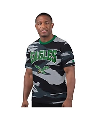 Starter Men's Camo/Gray Philadelphia Eagles Thursday Night Gridiron Classics Vintage Logo T-Shirt