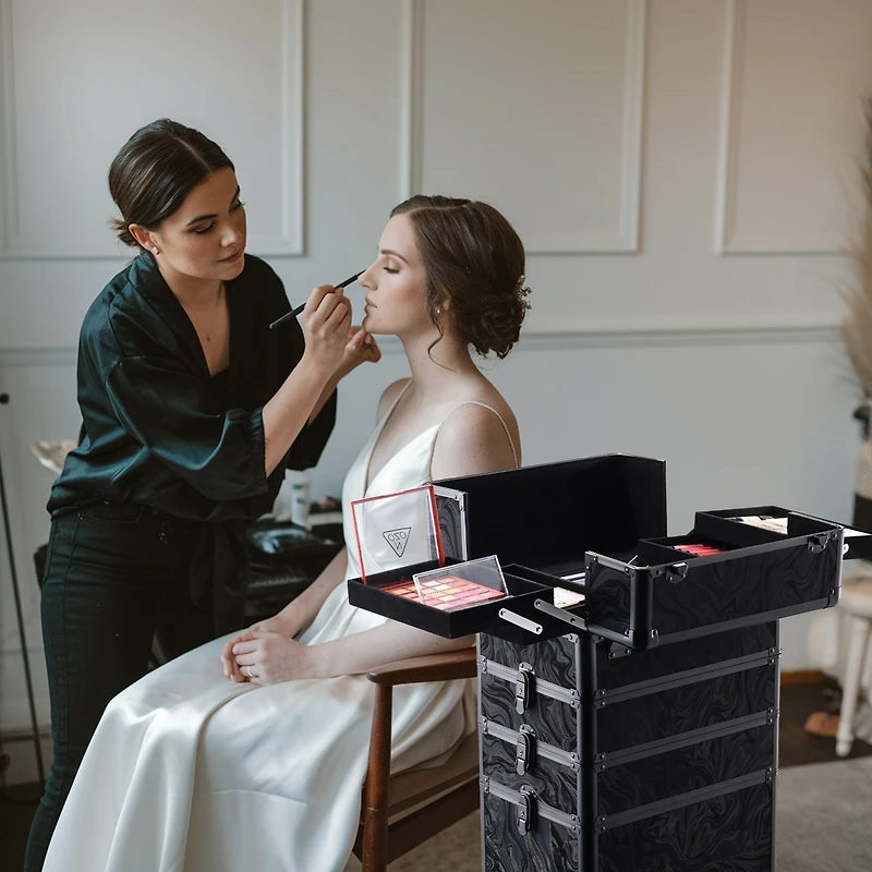 Byootique Rolling Makeup Train Case 4in1 Cosmetic