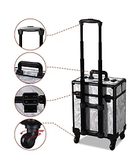 Byootique Rolling Makeup Train Case