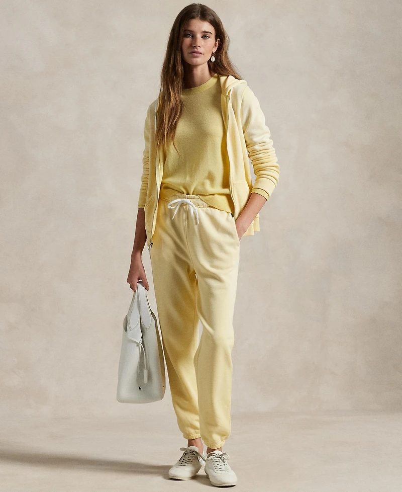 Polo Ralph Lauren Women's Lightweight Fleece Athletic Sweatpants