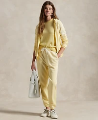 Polo Ralph Lauren Women's Lightweight Fleece Athletic Sweatpants