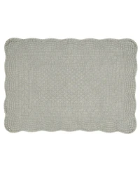 Saro Lifestyle Charming Quilted Placemat, Set of 4