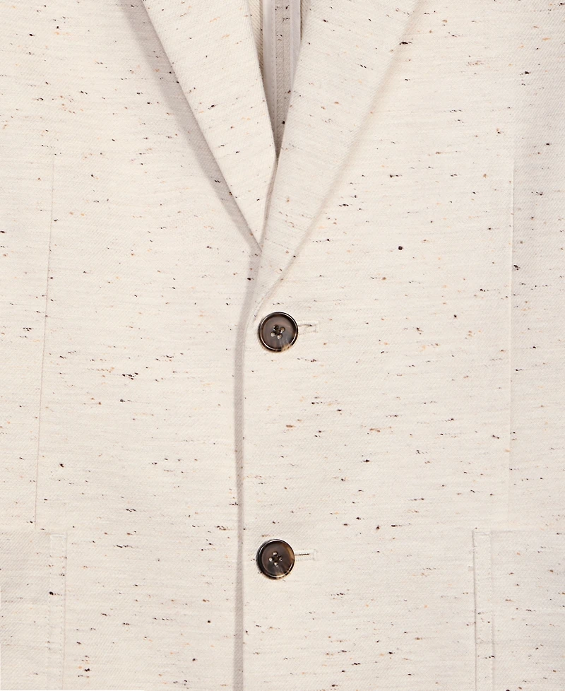 Mode of One Men's Relaxed-Fit Speckled Textured Blazer, Exclusively at Macy's