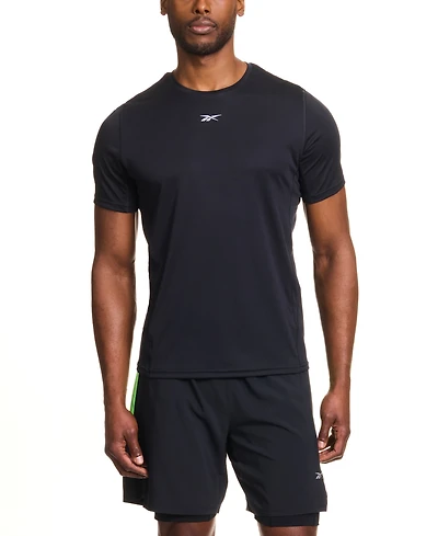 Reebok Men's Run Regular-Fit Speedwick Running T-Shirt