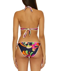 Trina Turk Women's Reversible Tie-Side Hipster Bikini Bottoms