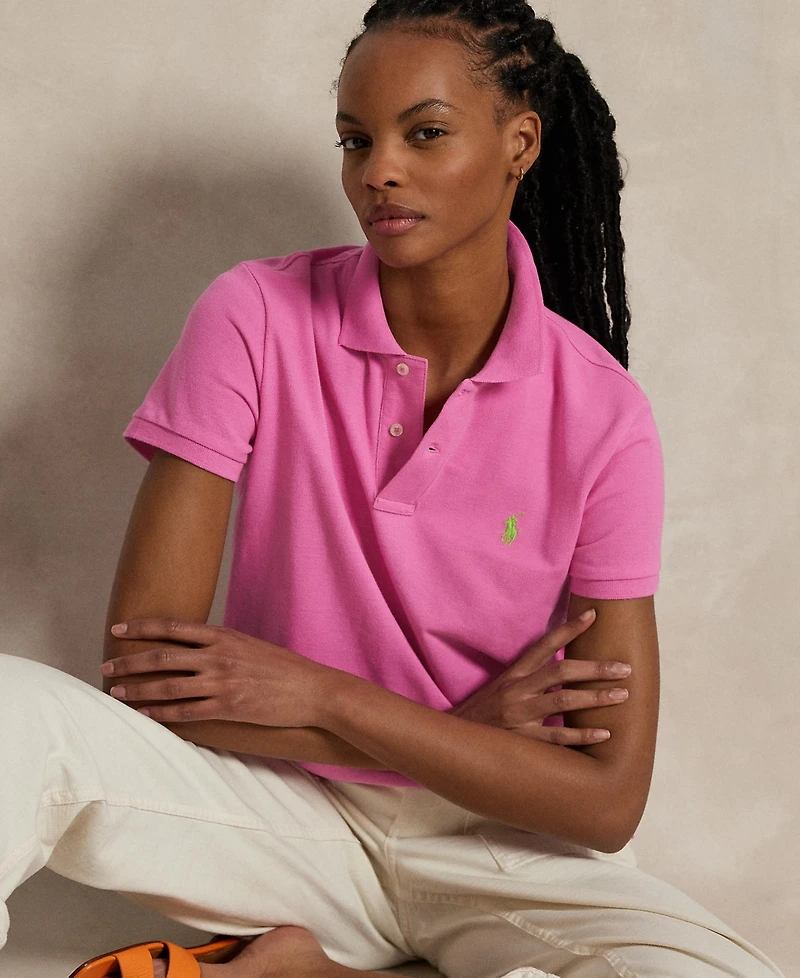 Polo Ralph Lauren Women's Classic-Fit Mesh Shirt