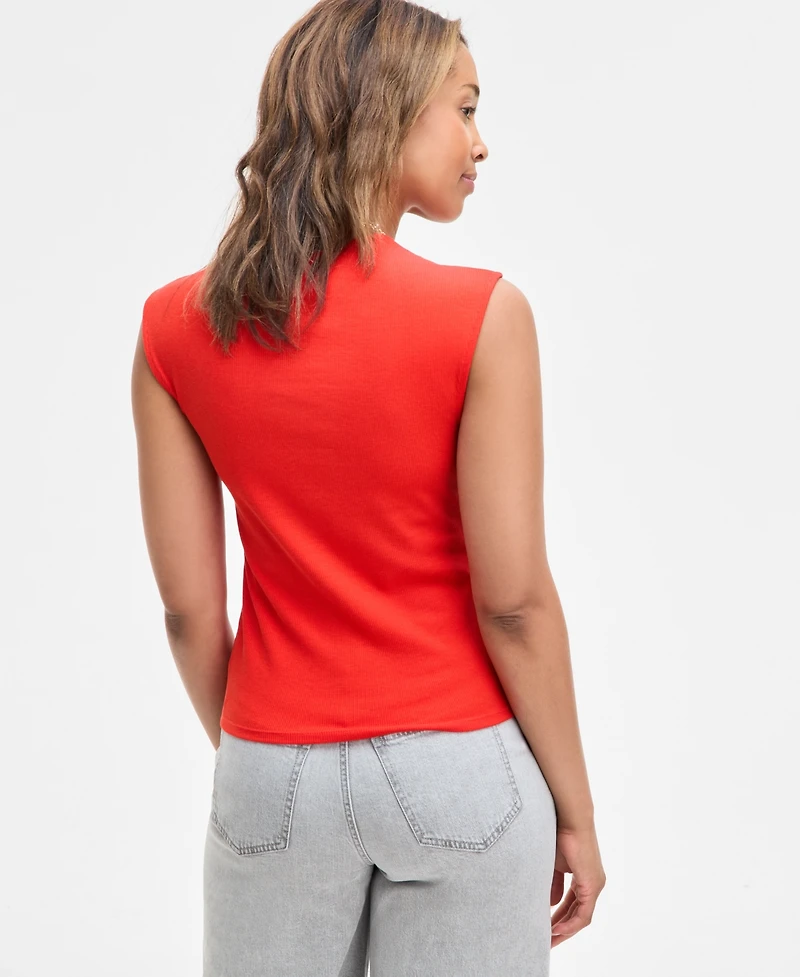 On 34th Women's Knit Scoop-Neck Raglan-Cap-Sleeve Top, Exclusively at Macy's
