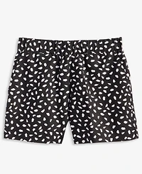 On 34th Women's Paint Dot Linen-Blend Pull-On Shorts, Exclusively at Macy's