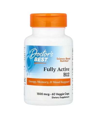 Doctor's Best Fully Active B12 1 500 mcg