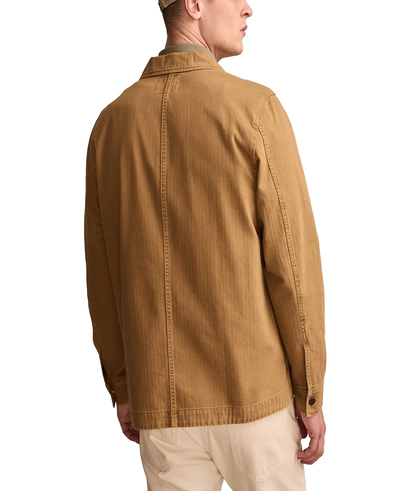 Lucky Brand Men's Military Shirt Jacket