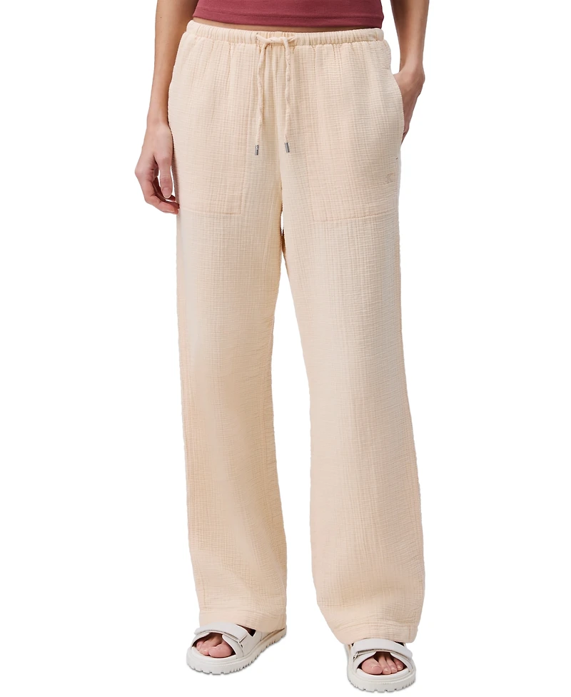 Calvin Klein Jeans Women's Double Gauze Pull-On Pants