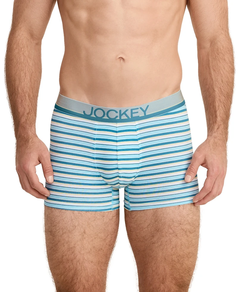 Jockey Men's 3pk. True Style Logo Trunks