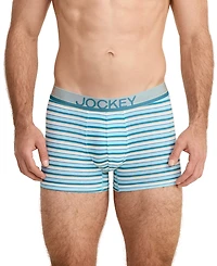 Jockey Men's 3pk. True Style Logo Trunks