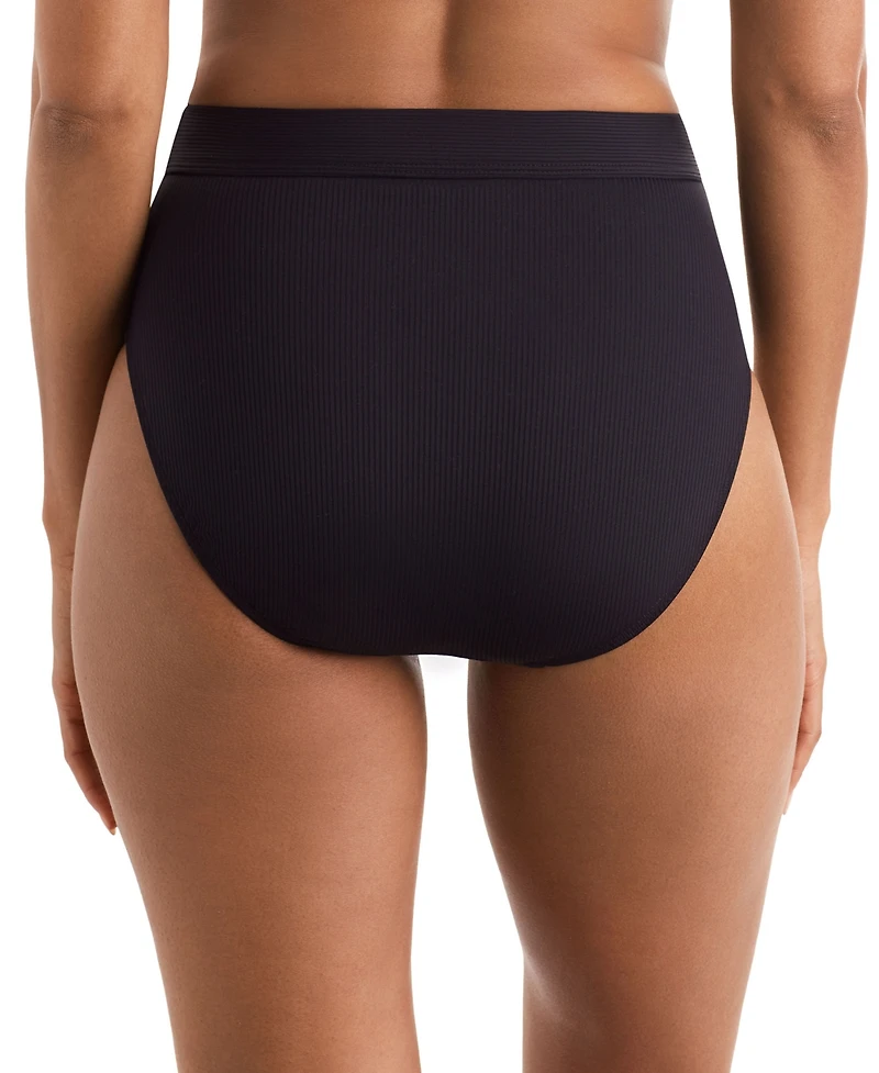 Mimi Flamingo Women's Brooke High-Waisted Bikini Bottoms