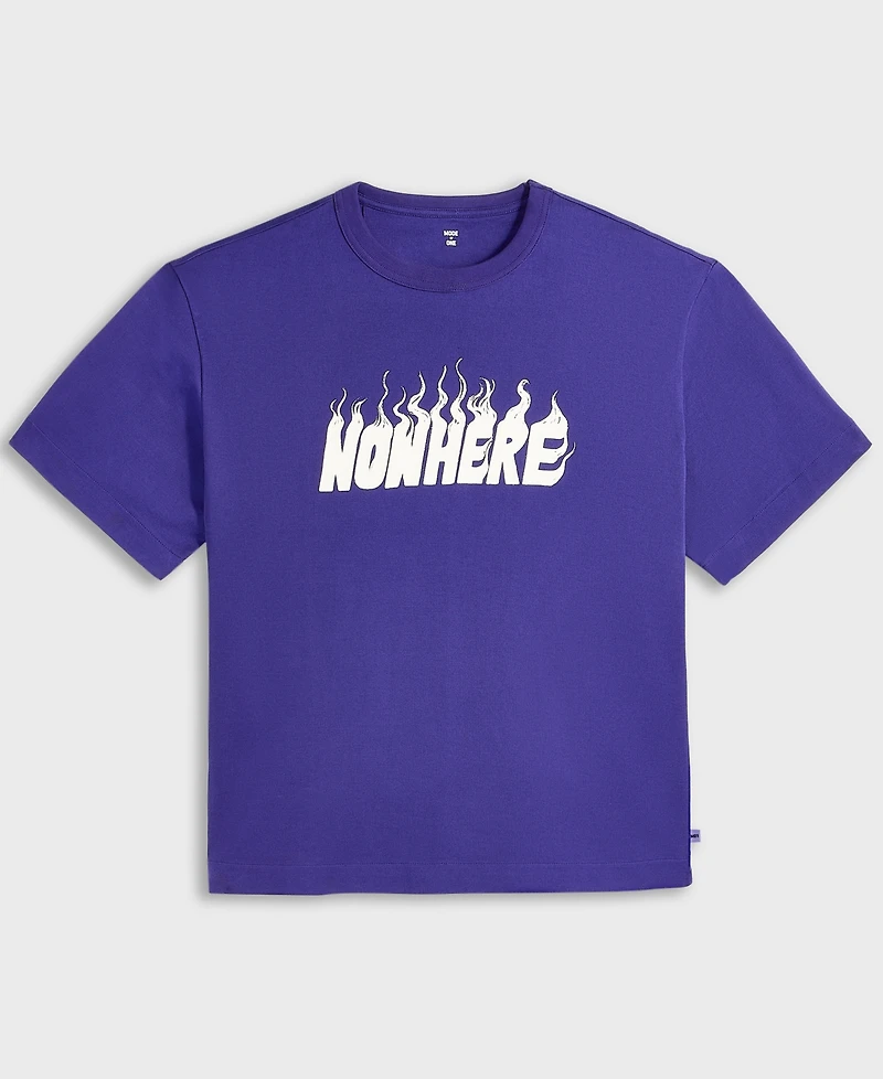 Mode of One Men's Nowhere Relaxed-Fit Graphic T-Shirt, Macy's Exclusive