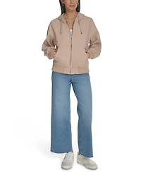 Levi's Women's Relaxed Hooded Bomber Jacket