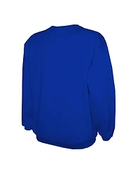 Stitches Men's Navy Los Angeles Dodgers Pullover Sweatshirt