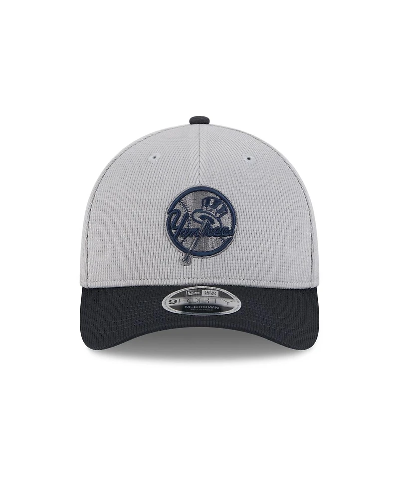 New Era Men's /Navy New York Yankees 2025 Batting Practice 9FORTY M-Crown Adjustable Hat