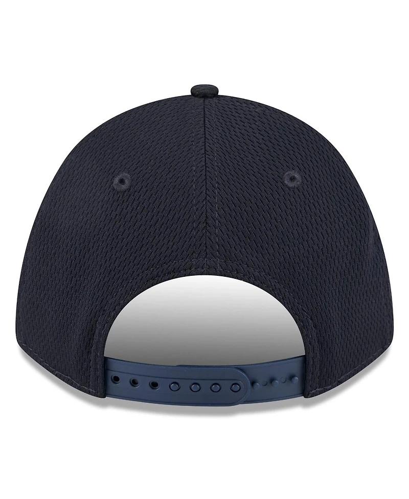 New Era Men's Navy Boston Red Sox 2025 Mlb Clubhouse 9FORTY M-Crown Adjustable Hat