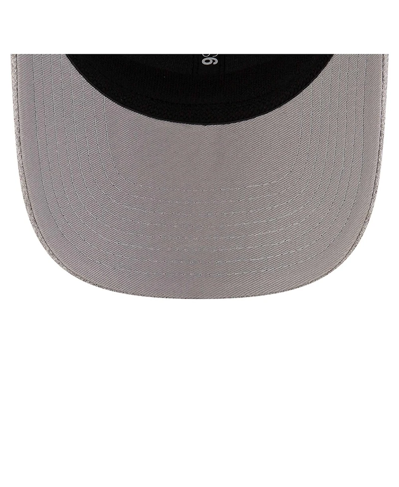 New Era Men's Heather Gray Usmnt 9SEVENTY Coolera Stretch-Snap Adjustable Hat