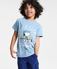 Epic Threads Little & Big Boys Snoopy Golf Club Graphic Short-Sleeve T-Shirt, Exclusively at Macy's