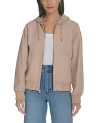 Levi's Women's Relaxed Hooded Bomber Jacket