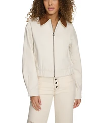 Levi's Women's Corduroy Collar Cotton Jacket