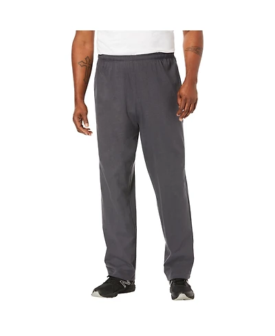 KingSize Big & Tall Lightweight Jersey Open Bottom Sweatpants