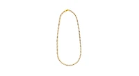 Cubic Zirconia Bezel Tennis Necklace