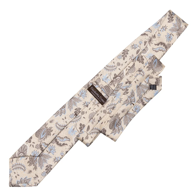 Elizabetta Men's Medici - Printed Silk Tie for Men