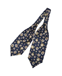 Elizabetta Men's Gilded Keeper - Silk Ascot Cravat Tie for Men