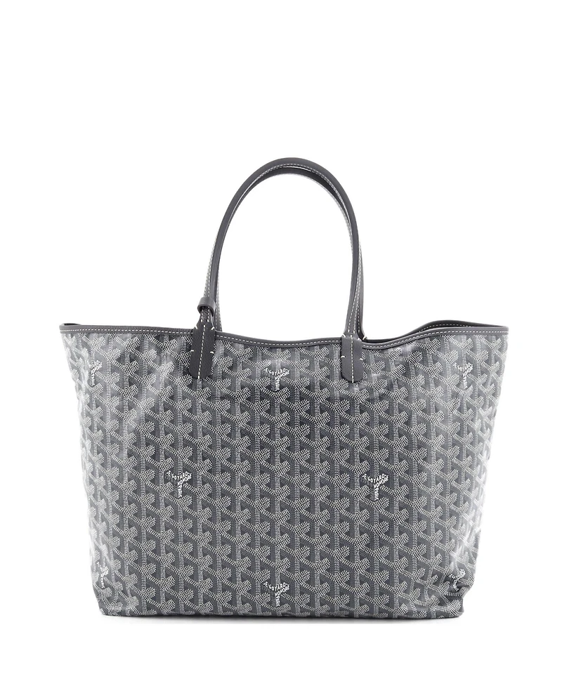 Pre-Owned Goyard Pm Saint Louis Tote Printed Coated Canvas